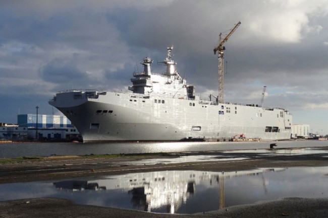 Vladivostok – Mistral Class Lhd Bound For Russia Begins Sea Trials In 