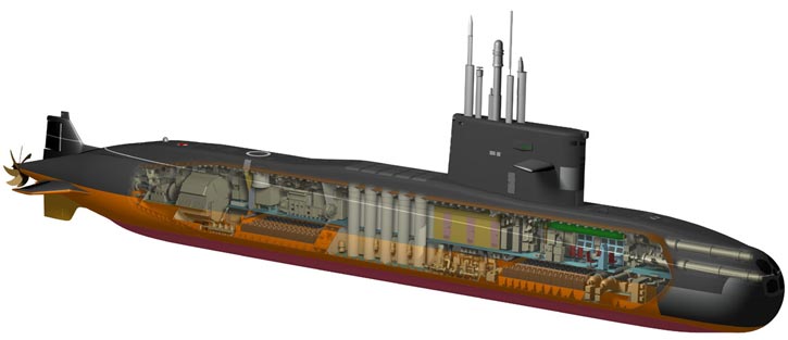 Amur-class submarine concept
