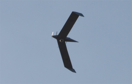 IAI's Birdeye 400 micro drone will provide live video feed from its Micro-POP payload. Photo: Noam Eshel, Defense-Update 