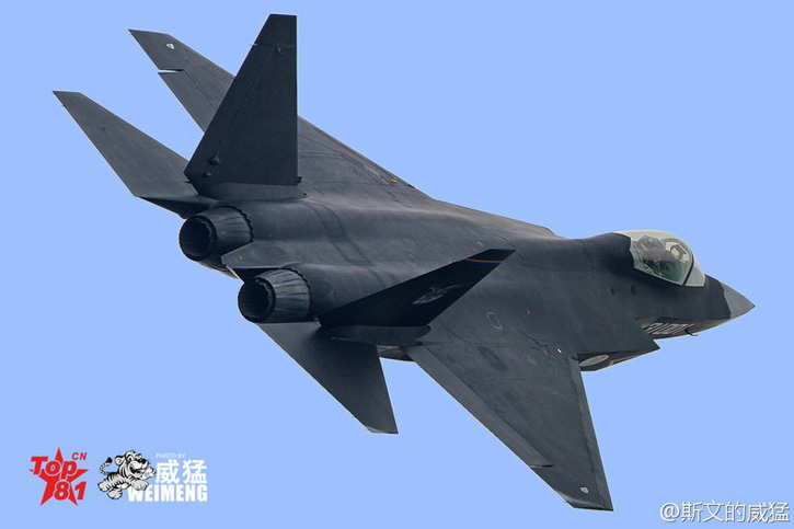 Shenyang FC-31 is positioned as China's '4 generation stealth fighter'. When development is completed, the FC-31 will not stand up to be an F-35 competitor but will provide limited stealth capabilities with 4th generation avionics, at an affordable cost - all are important capabilities that could provide air forces a limited capability to offset the superiority of 5th Generation fighters. Photo: Weimeng 
