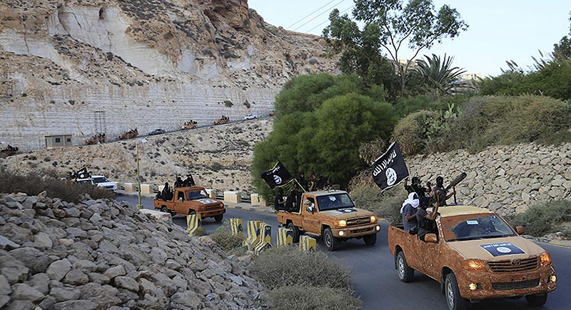 ISIS loyalists close in on the city of Derna, in eastern Libya. ISIS loyalists in Libya, assisted by bout 300 Libyan jihadists returning from Syria and Iraq managed to take over the city of Derna. The opposition they faced was minimal, after the removal of Al-Qaeda forces in June, following a US special forces action. ISIS fighters have benefited from political chaos to gain territories rapidly along the Libyan coast.