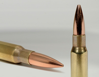 7.62 mm 175 Grain 'Long Range match' ammo for snipers - effective for shooting up to 880 Yards. Photo: IMI