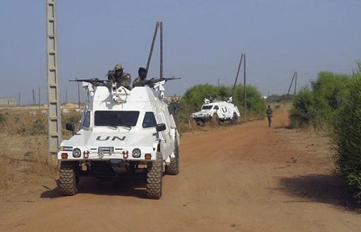 Senegalese troops training with Ramta RAM Mk. 3 armored vehicles. 