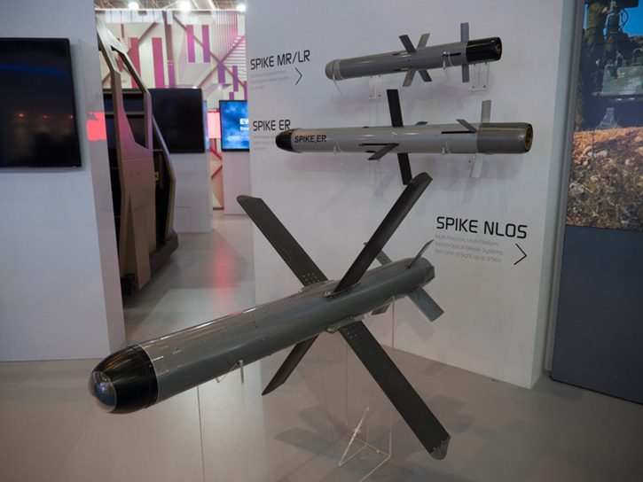 RAFAEL has recently won a major order to supply thousands of SPIKE missiles to the Indian Army. Photo: Noam Eshel, Defense-Update