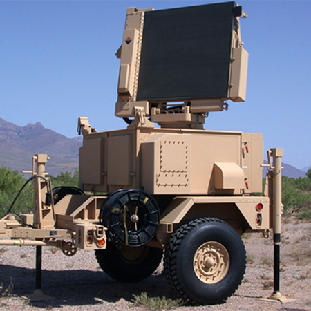 Sentinel is a mobile, tactical air defense and weapon coordination X-band radar that detects helicopters, high-speed attack aircraft, cruise missiles and UAVs. Photo: ThalesRaytheonSystems