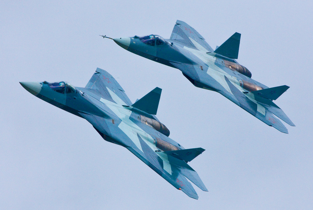 The Russian Air Force expects to get its first SU-50S by 2017 onwards, forming 2-3 squadrons by 2020. 