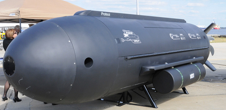 Proteus UUV/SDV has been tested under private funding since 2012.
