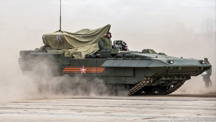 Updated: Russian Armata unveiled: a new family of armored combat ...