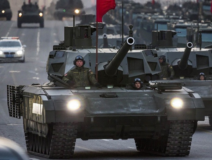 Updated: Russian Armata unveiled: a new family of armored combat ...