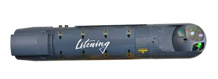 Rafael's new Litening 5 targeting pod. Photo: RAFAEL