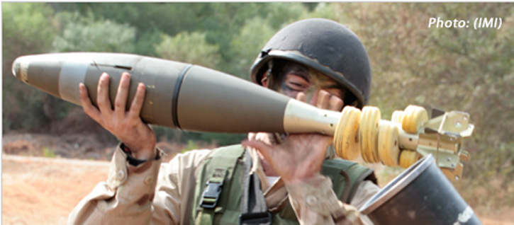Guided Mortar Munition (GMM) developed by IMI. Photo: IMI