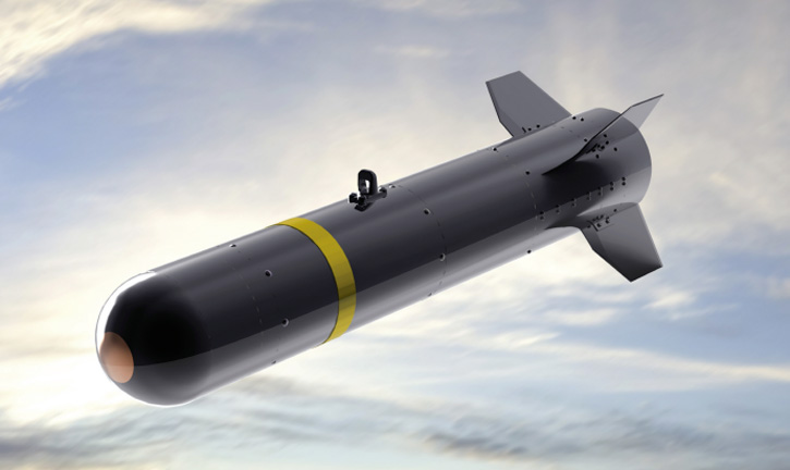 Roketsan is developing this Smart Micro Munition, at a weight of 22.5 kg it will be suitable for operation on a range of tactical drones. Photo: Roketsan