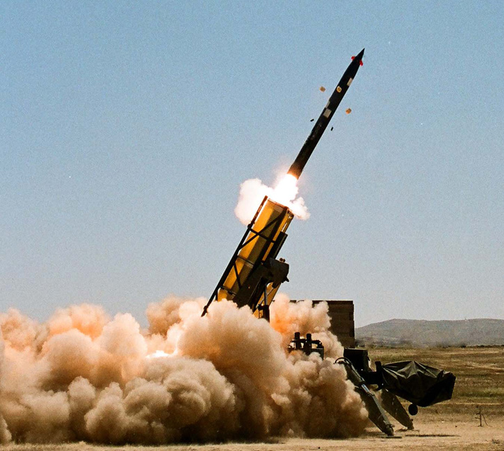 Fired from a range of 150 km, IMI Systems' 306mm Extra rocket can hit within less than 10 meters of a target. Photo: IMI Systems.