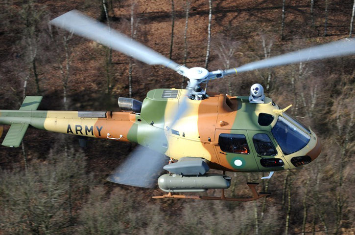 H-125 Fennec light, armed reconnaissance helicopter Photo: Airbus Helicopters