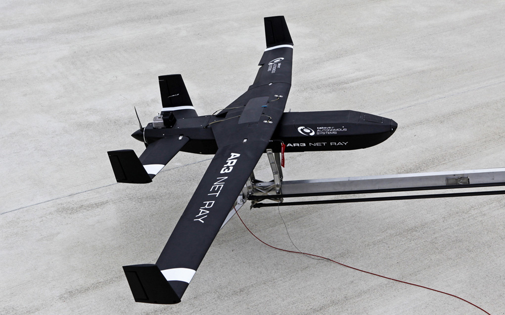 Radar Carrying Net-Ray UAV Extends Ship's Horizon - Update: