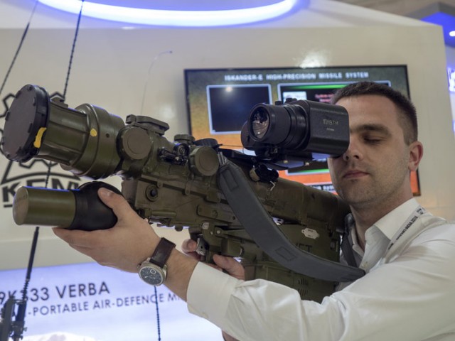 Russia Offers Verba MANPADS to India - Defense Update: