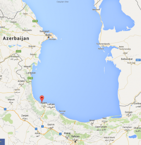 The Russian S-300 missiles were spotted at Iran's Caspian sea port of Bandar Anzali. 
