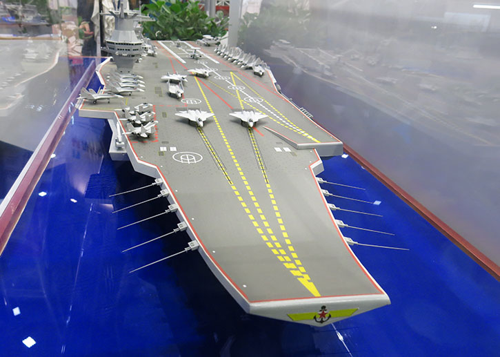 The future Russian 'Super-Carrier' Project 23000E will be sized to match the US Nimitz class. Photo: Tamir Eshel, Defense-Update