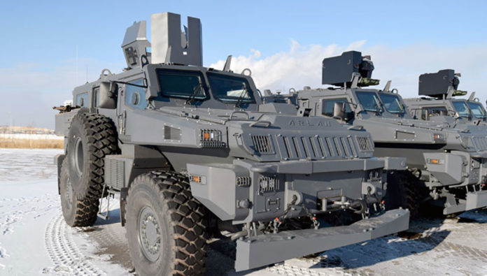 Kazakhstan Special Forces Receive Arlan MRAPs - Defense Update: