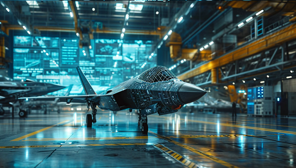 AI Factory from Lockheed Martin. AI-created Image by Midjourney and Defense-Update
